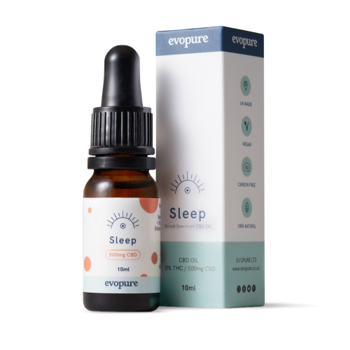 Evopure Sleep CBD with box