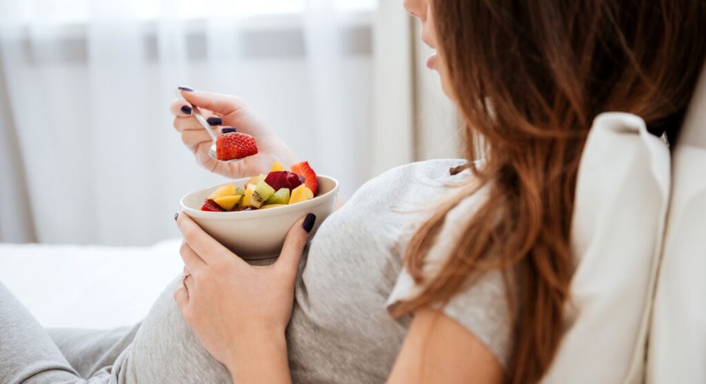 Eating a varied diet instead of using CBD oil while Pregnant