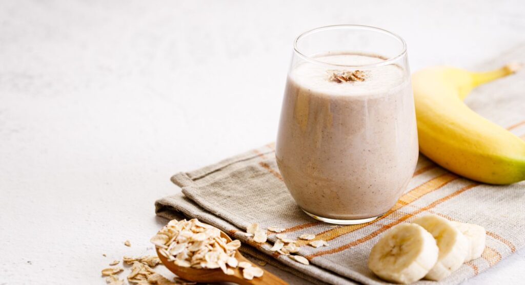 CBD shake: Oats and banana