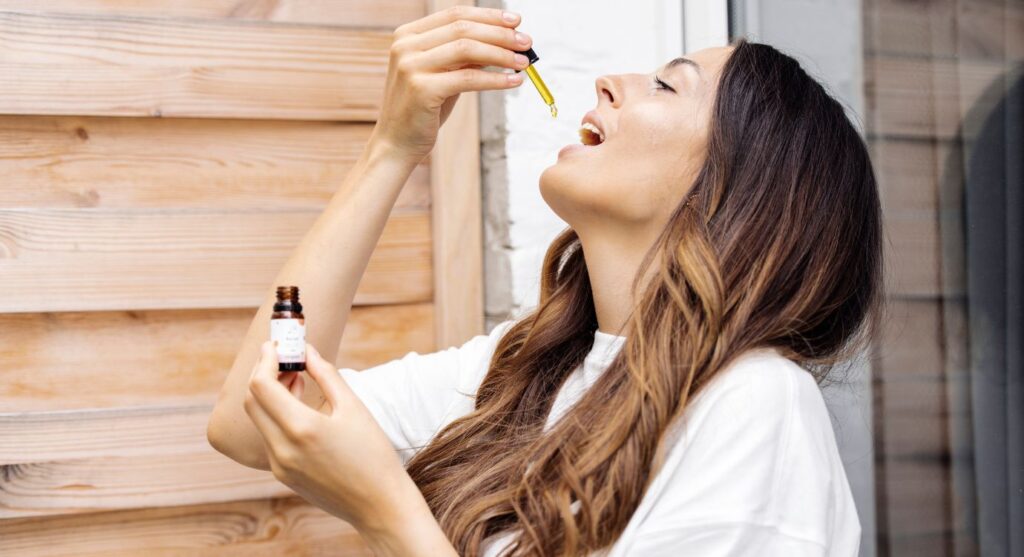 How to take CBD oil for anxiety UK - sublingual