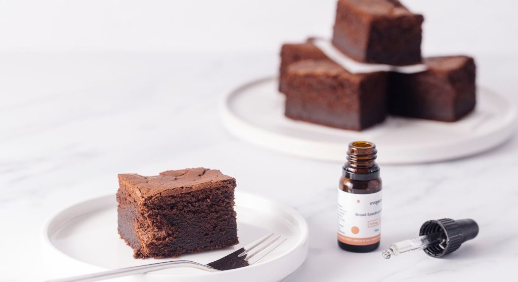 CBD Brownies - Brownies with Evopure CBD oil